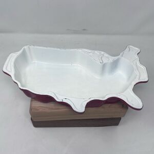 Vintage Nordic Ware United States of America USA Bake Pan Red Aluminum